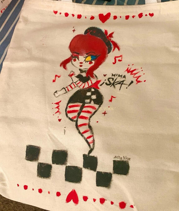 'Mima Ska' Tote Bag